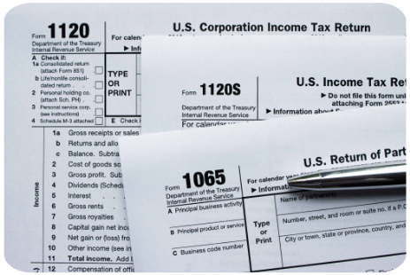 Corporate Tax forms Froms used to file corporate and partership tax returns